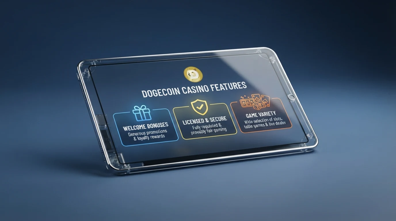 Übersichtstabelle mit Casino-Logos, Bonus-Prozentsätzen und Lizenz-Informationen