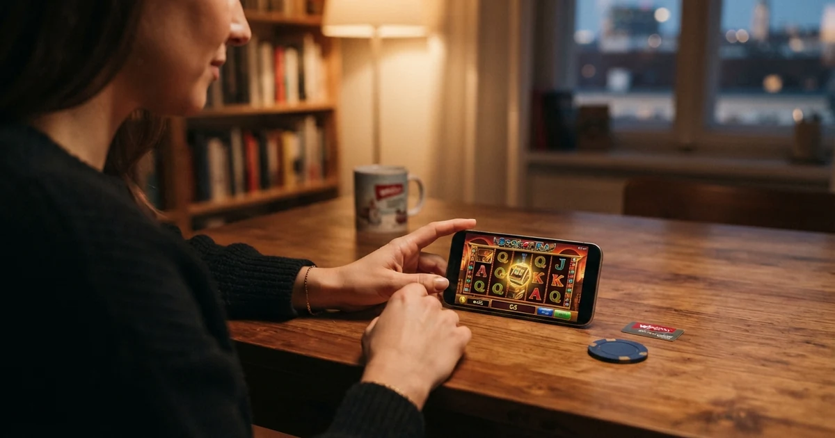 Zehn Casino-Logos nebeneinander auf einem dunklen Hintergrund, das mittlere — win2day — farblich hervorgehoben, darüber der Schriftzug „AT-Konzession“