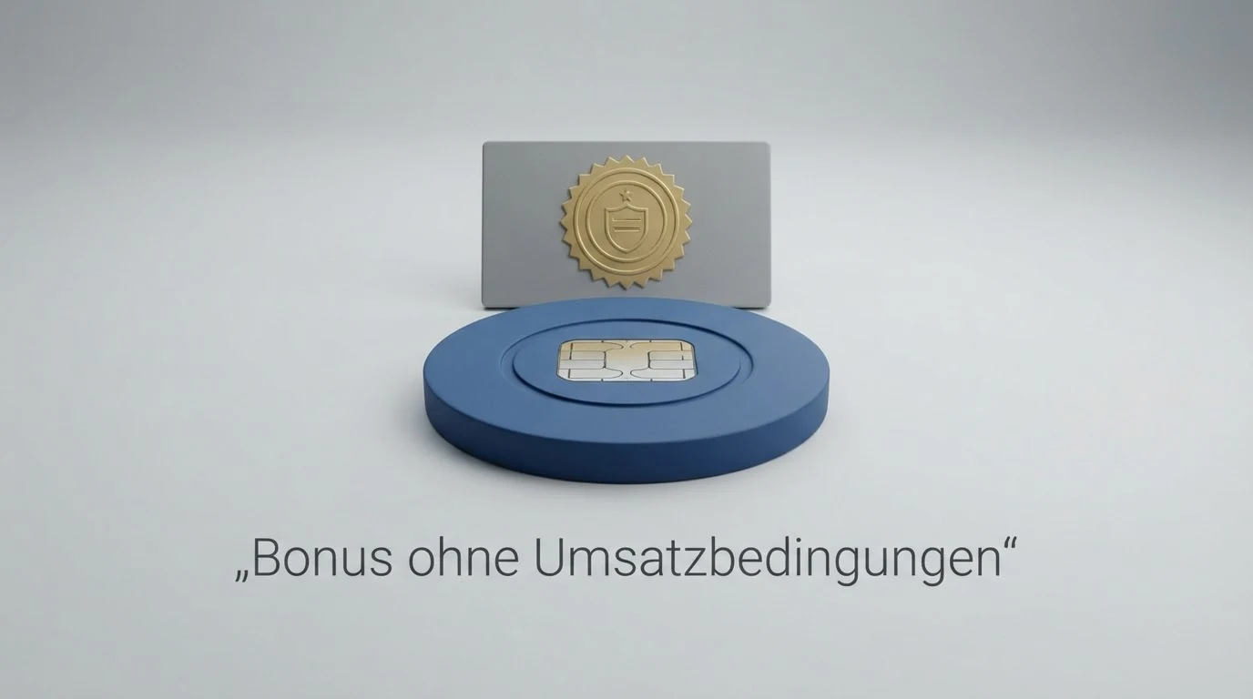 Zehn Casino-Logos in einer Tabellenzeile mit farbigen Markierungen für AT-Lizenzstatus und Bonus-Typ