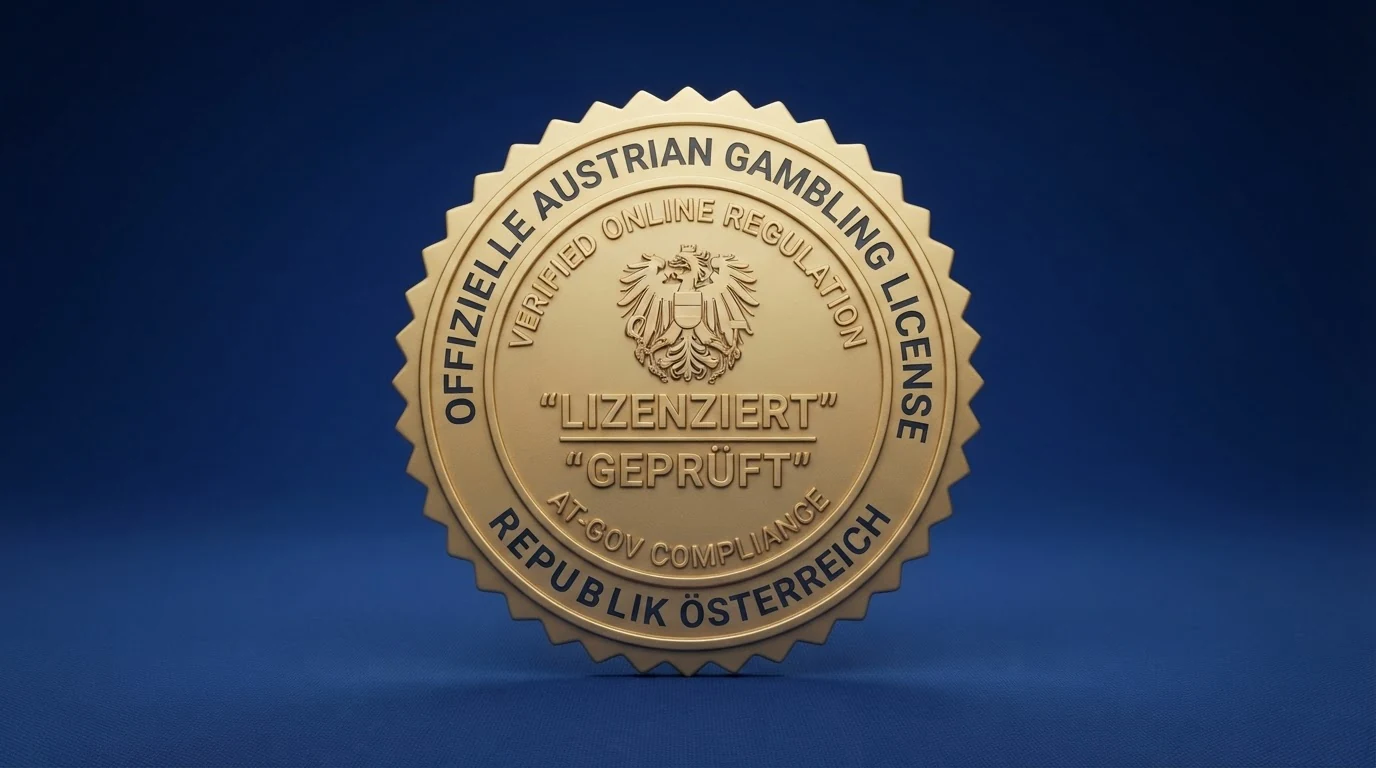 Ein offiziell wirkendes Dokument mit BMF-Briefkopf neben einem Smartphone, das eine Casino-Startseite zeigt — optischer Kontrast zwischen reguliertem und nicht-reguliertem Angebot.