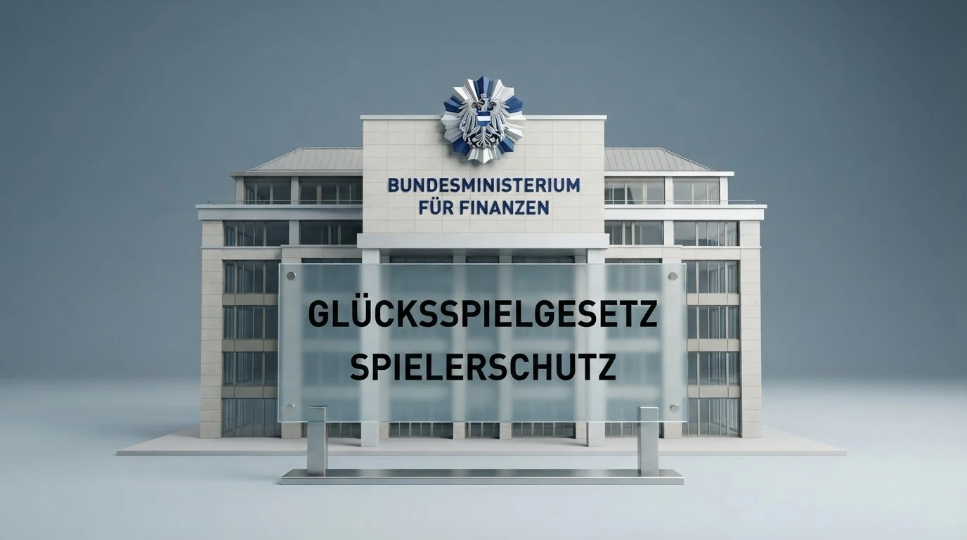 Das Gebäude des Bundesministeriums für Finanzen in Wien, Sitz der österreichischen Glücksspielaufsicht